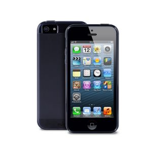 PURO Plasma Cover - Etui iPhone 5/5s/SE (czarny)