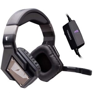 Tesoro Kuven Devil A1 - Słuchawki dla graczy virtual 7.1 surround z mikrofonem (czarne)
