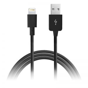 PURO Kabel połączeniowy USB Apple złącze Lightning MFi 1m (czarny)