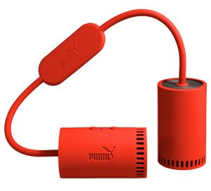 Puma Soundchuck - Głośnik bezprzewodowy Bluetooth stereo z mikrofonem (czerwony)