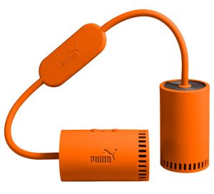 Puma Soundchuck - Głośnik bezprzewodowy Bluetooth stereo z mikrofonem (pomarańczowy)