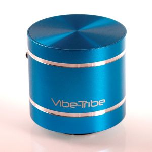 Vibe-Tribe Troll Turquoise - Głośnik wibracyjny wbudowane radio i czytnik kart Micro-SD (turkusowy)