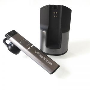 Vibe-Tribe Shiver - Zestaw słuchawkowy Bluetooth 4.0, obsługa 2 urządzeń jednocześnie (grafitowy)