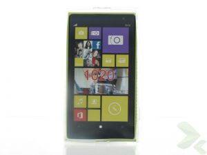 Geffy - Etui Nokia Lumia 1020 TPU mat clear