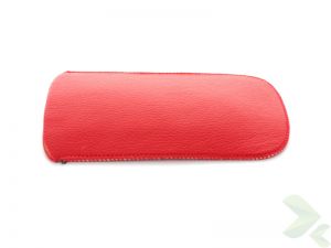 Geffy - Etui uniwersalne Tel 126x69 pull-up eko-skóra red