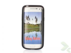 Geffy - Etui Samsung Galaxy S4Mini TPU dual clear black