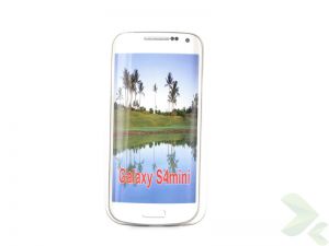 Geffy - Etui Samsung Galaxy S4 mini ultra-thin mat smoke