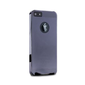 PURO Crystal Cover - Etui iPhone 5/5s/SE (czarny)