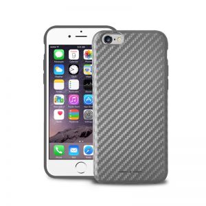 ITALIA INDEPENDENT Carbon - Etui iPhone 6/6s (srebrny)