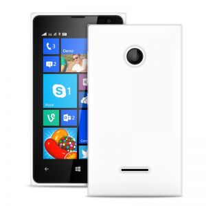 PURO Ultra Slim \0.3\ Cover - Zestaw etui + folia na ekran Microsoft Lumia 435 (półprzezroczysty)