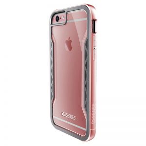 X-Doria Defense Shield - Etui aluminiowe iPhone 6/6s (Rose Gold)