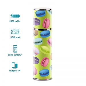 PURO Universal External Battery - Uniwersalny Power Bank 2600mAh (Macarons Lime)