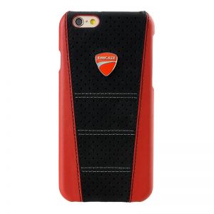 Ducati Superbike - Etui skórzane iPhone 6 Plus/6s Plus (czerwony)